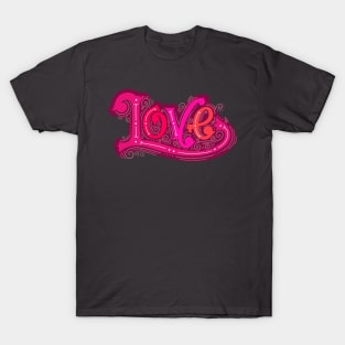 Love lettering T-Shirt